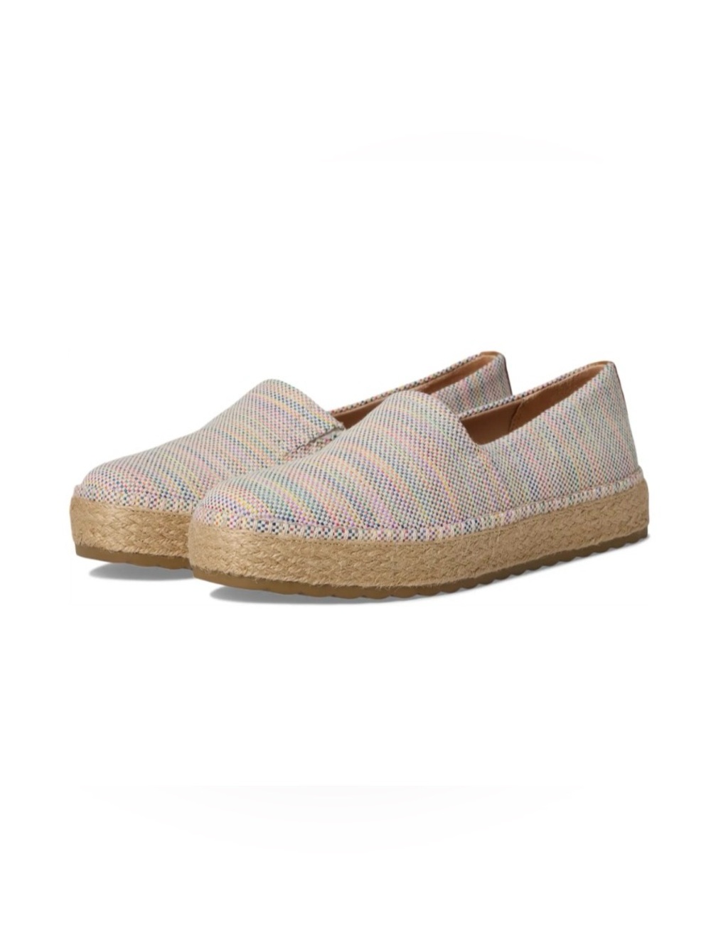 Dr. Scholl's Multicolor Woven Espadrille Slip-Ons